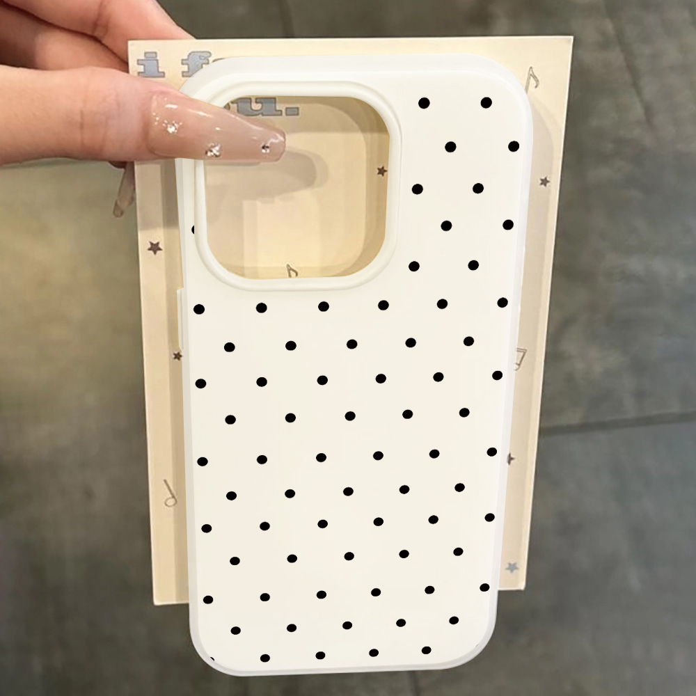 Samsung Galaxy A55 - Minimalist Polka Dot Dustproof For Samsung