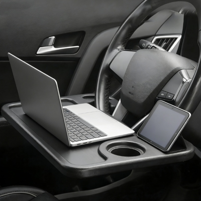 Useful Tablet Accessories - Car Steering Wheel Table Universal Steering