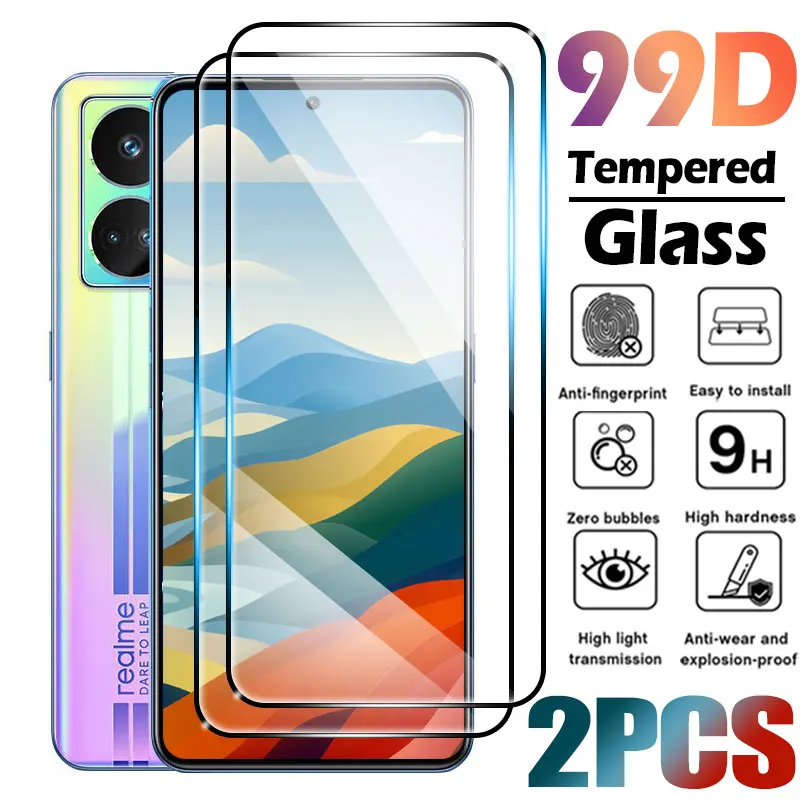 2PCS Tempered Glass for Realme - Realme C67 评论和价格