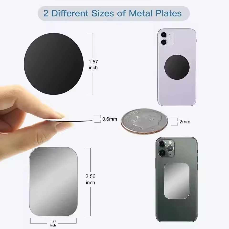 5/10pcs Magnetic Metal Plate D - Useful Tablet Accessories 评论和价格