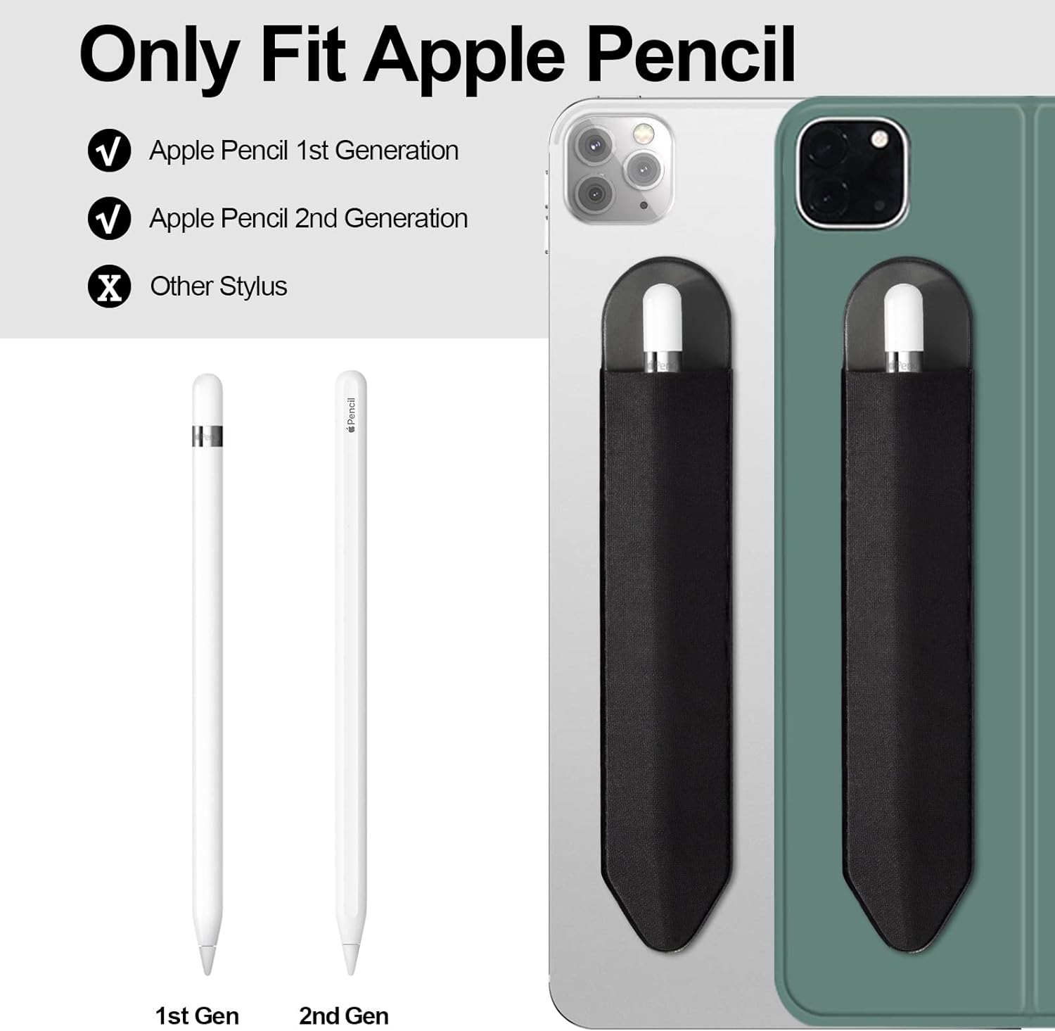 Adhesive Stylus Pen Holder Sle - Tablet Pencil Accessories 评论和价格