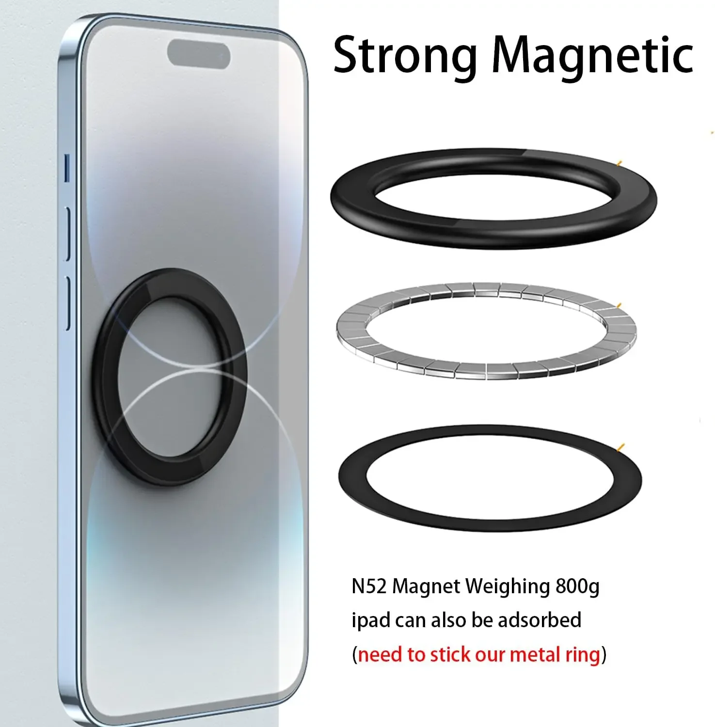 For MagSafe Magnetic Ring Hold - Useful Tablet Accessories 评论和价格