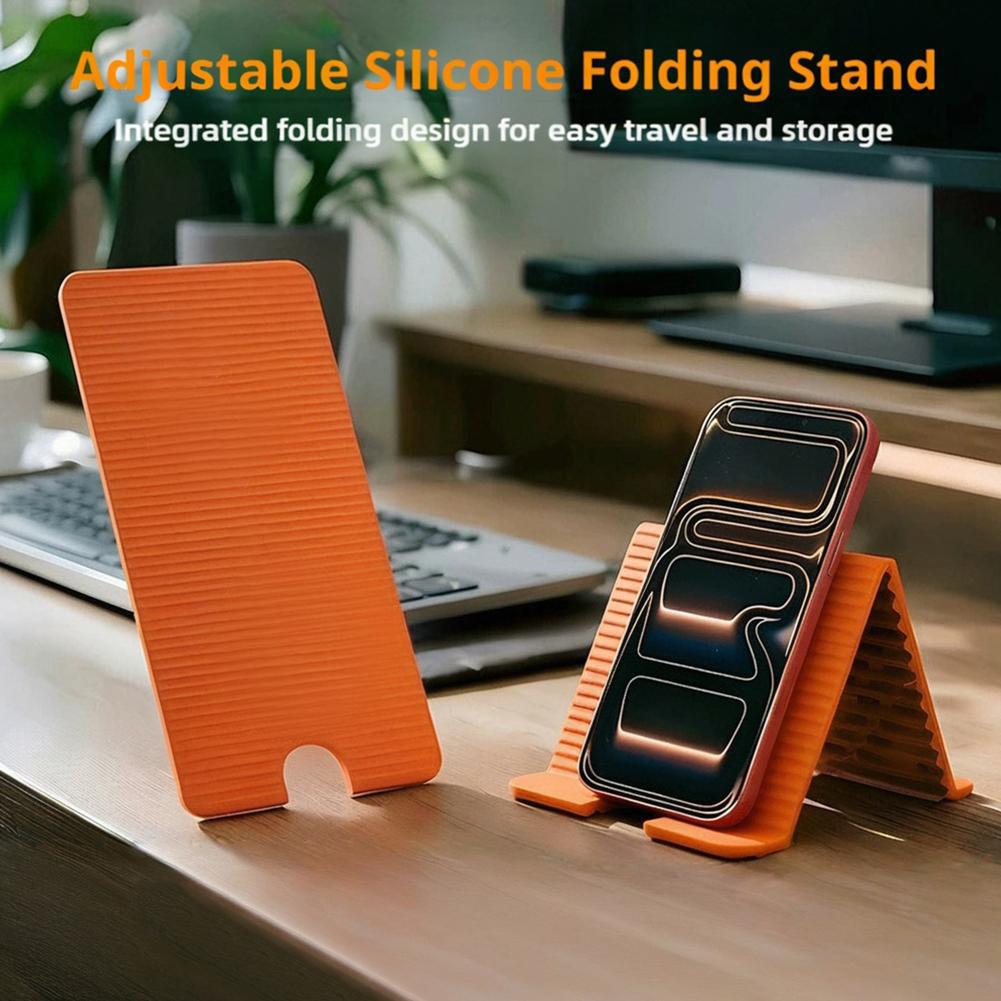 Flexible Foldable Silicone Pho - Useful Tablet Accessories 评论和价格