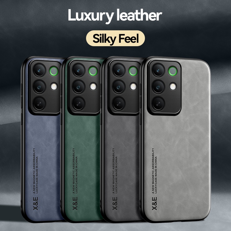Luxury Leather Case For OPPO R - Realme C67 评论和价格