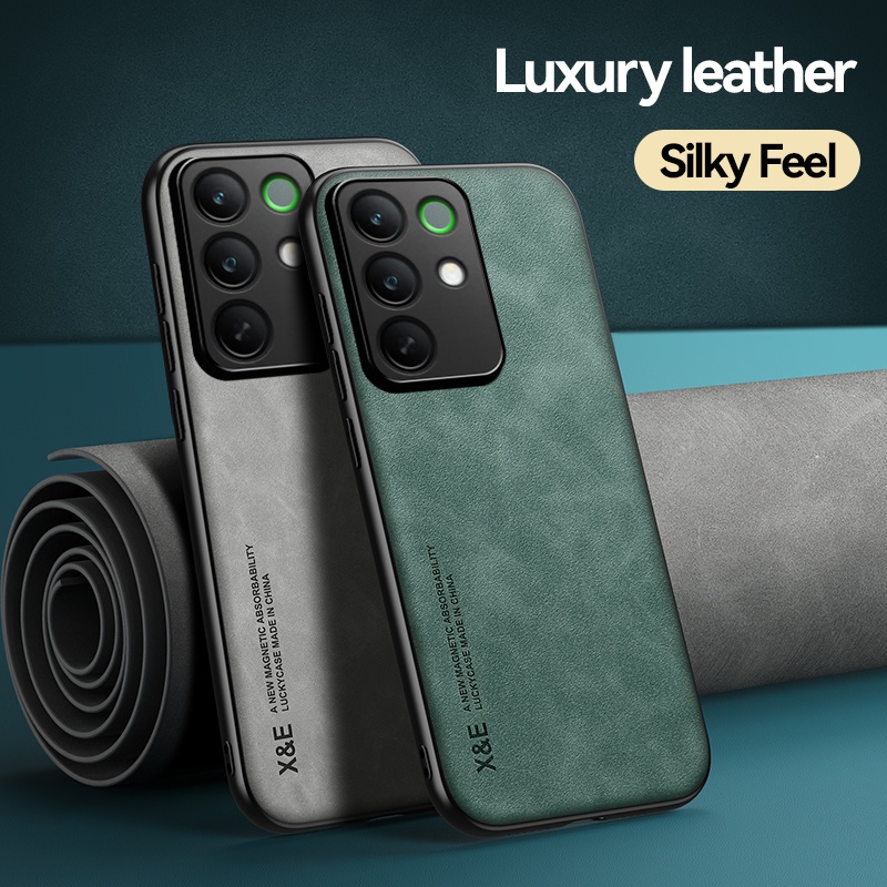 Luxury Leather Case For OPPO R - Realme C67 评论和价格