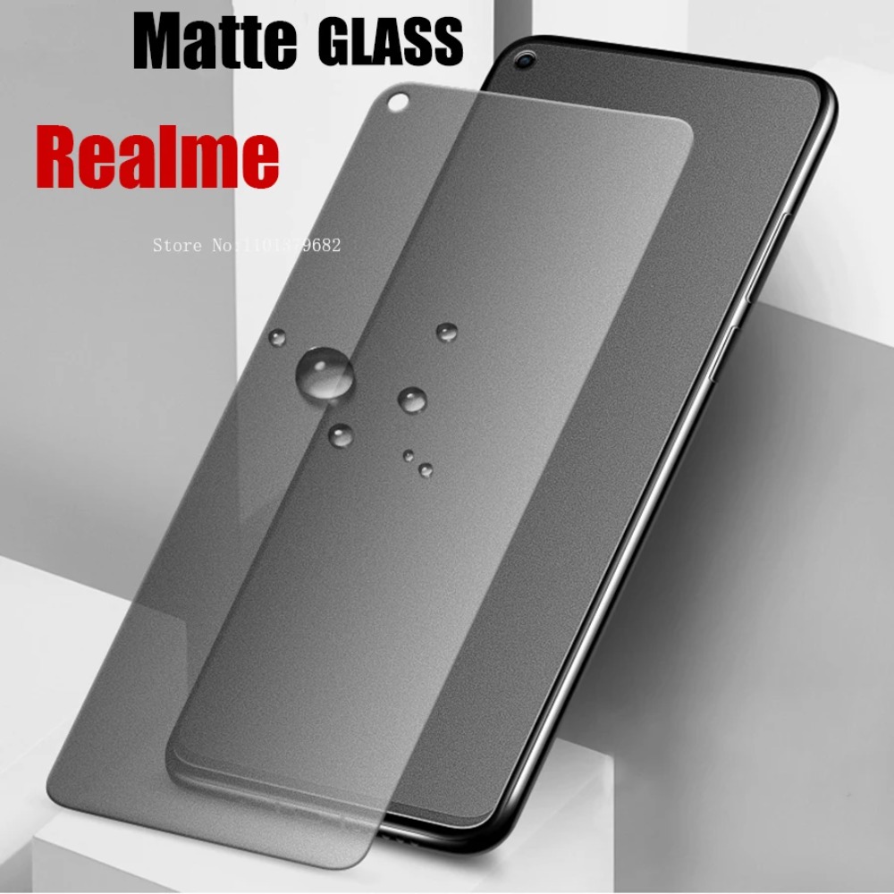 3Pcs Matte Tempered Glass Real - Realme C67 评论和价格