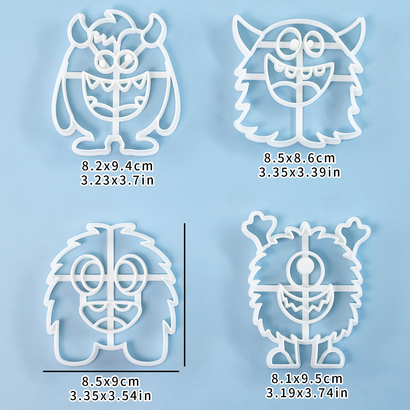1 Pc/4 Pcs Large Monster Cooki - Tablet Accessories Aesthetic 评论和价格