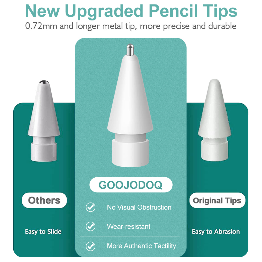 애플펜슬 펜촉 for Apple Pencil Nib T - Tablet Pencil Accessories 评论和价格
