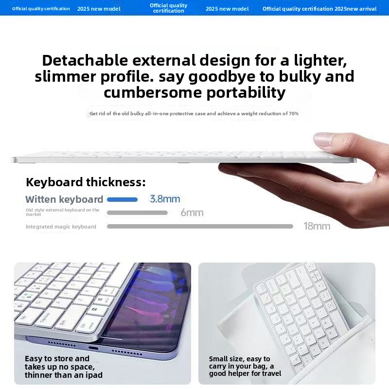 iPad Bluetooth Magic Keyboard  - Tablet Accessories Aesthetic 评论和价格