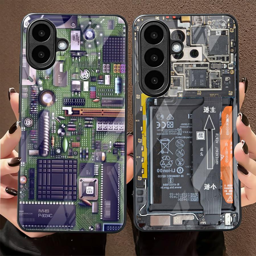 Glass Phone Cover Case for Sam - Samsung Galaxy A55 评论和价格