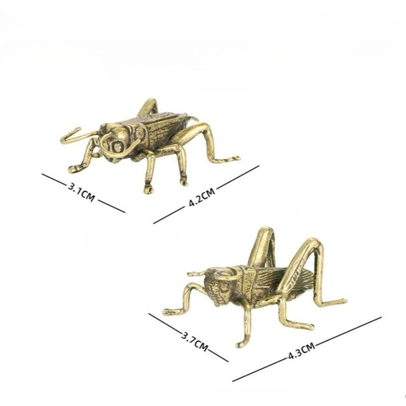 Creative Solid Brass Crickets  - Office Table Accessories Unique 评论和价格