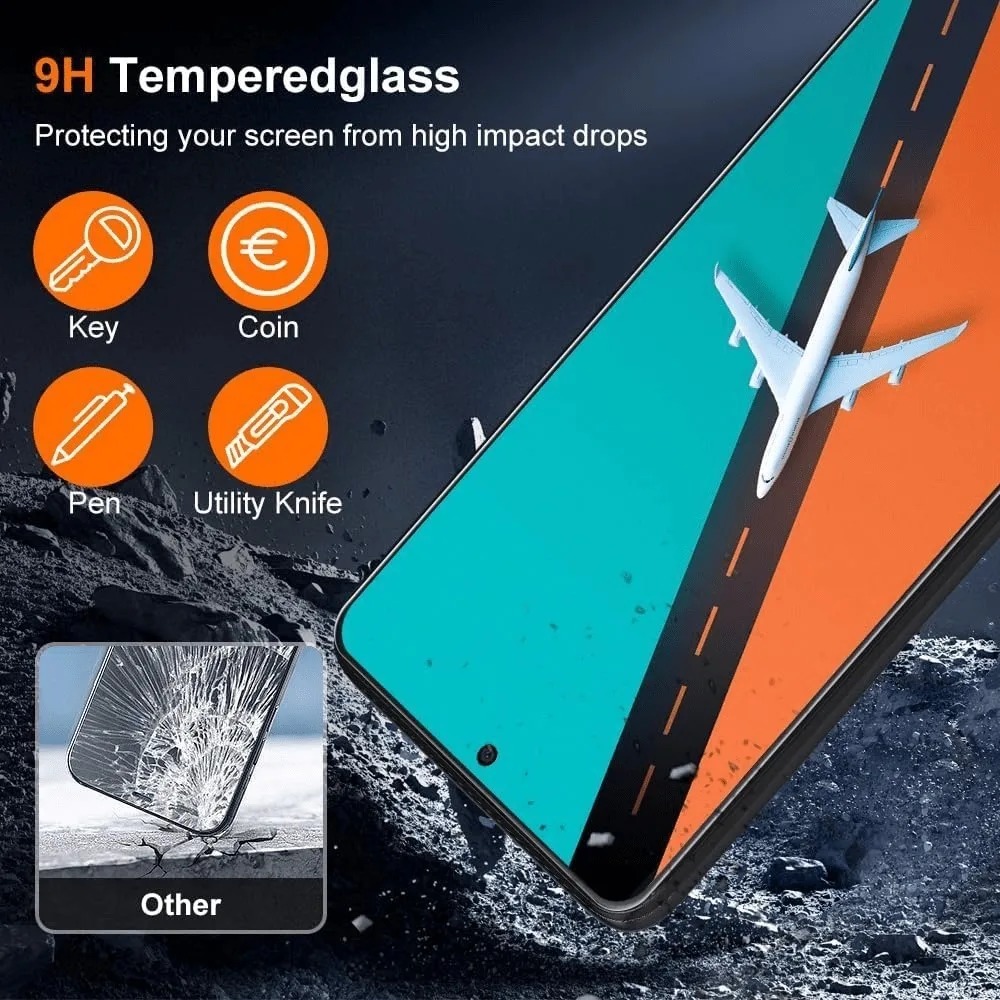 4PCS Tempered Glass For Realme - Realme C67 评论和价格