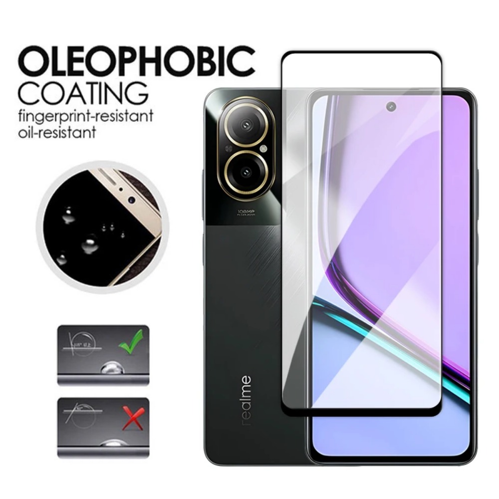 4in1 Tempered Glass For Realme - Realme C67 评论和价格