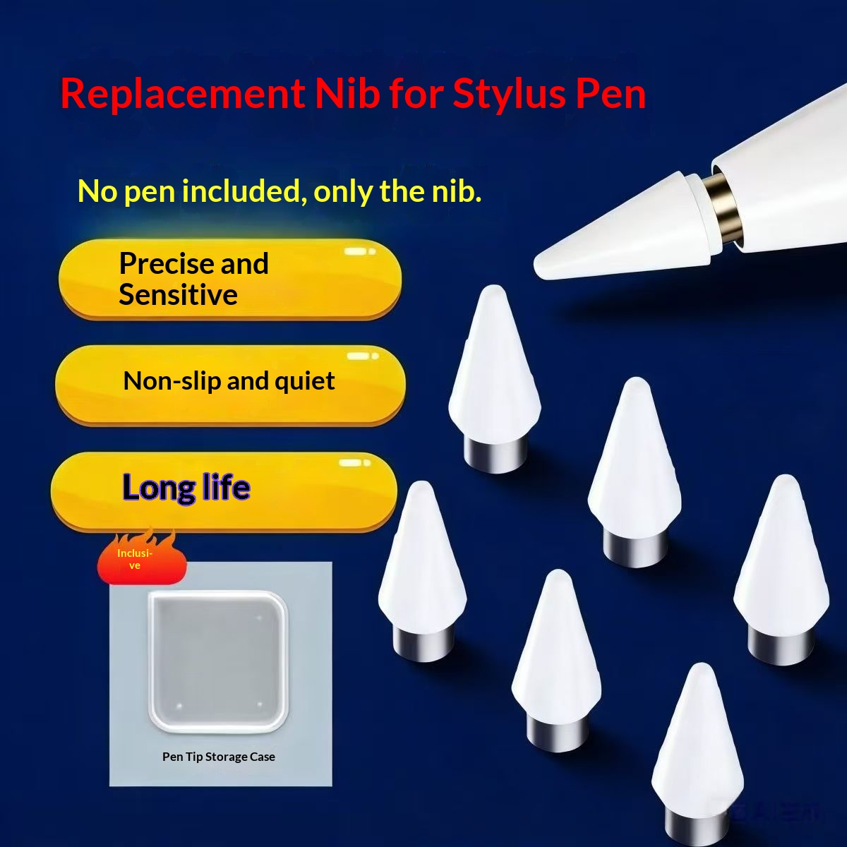 Replacement Pen Tip for Capaci - Tablet Pencil Accessories 评论和价格